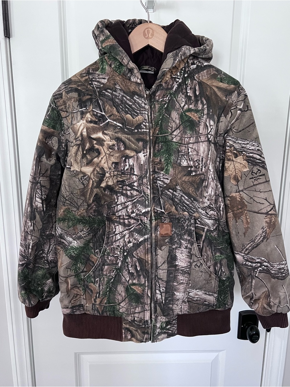 Carhartt Youth Real Tree Xtra Camo Jacket Size XL (18-20)